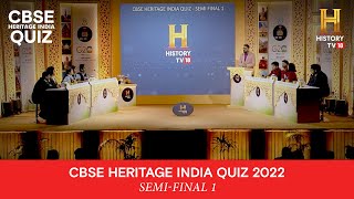 CBSE Heritage India Quiz 2022 | Semi-Final 1