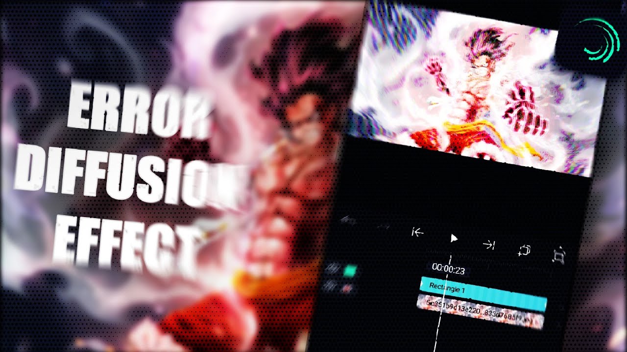 Error Diffusion Effect in Alight Motion (FREE PRESENT)