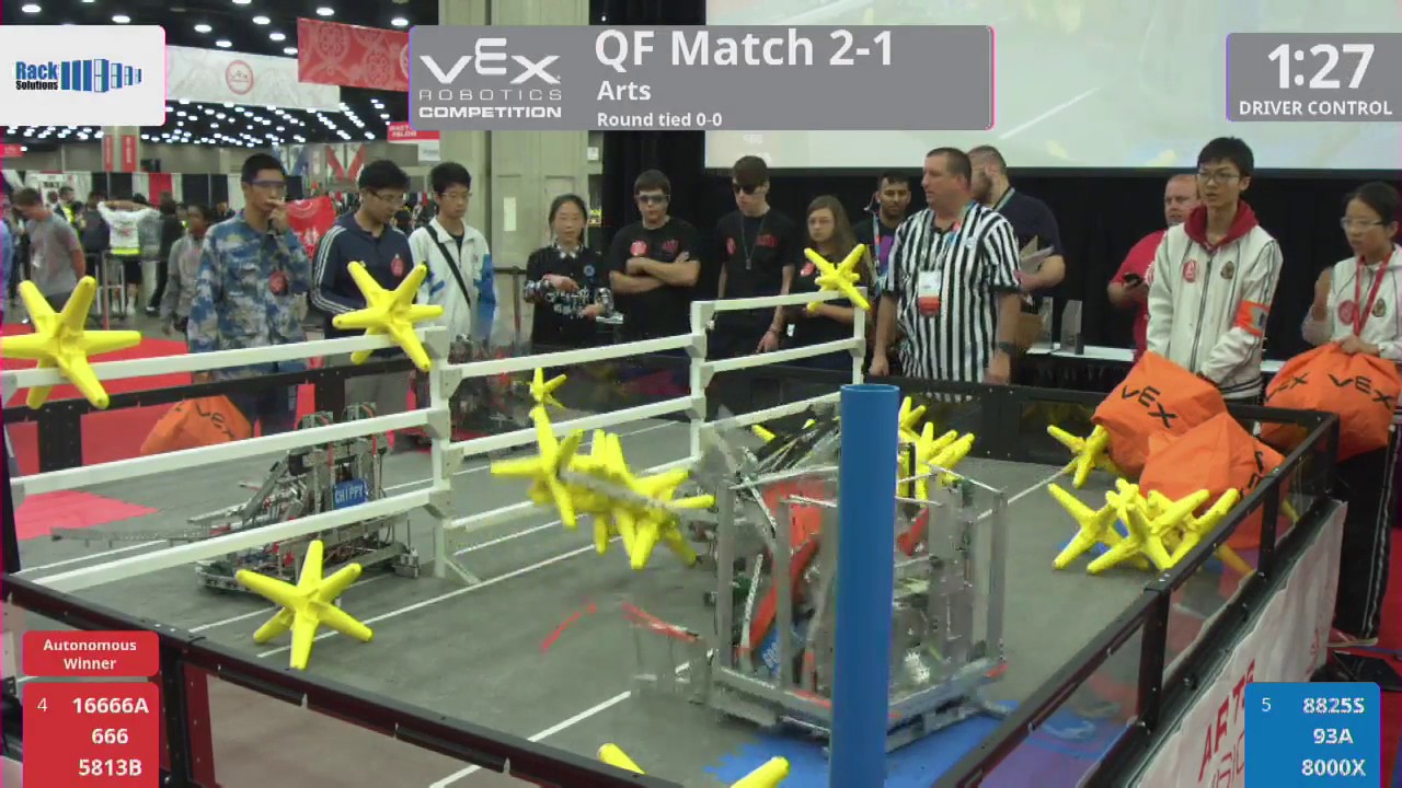 2017 VRC Arts QF2-1 - 16666A 666 5813B vs 8825S 93A 8000X - 24 to 29