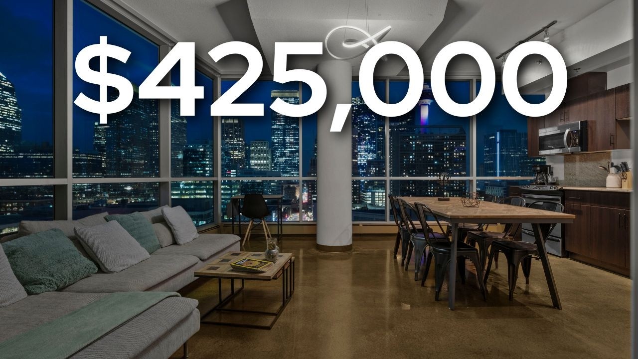 Inside The Most AMAZING Calgary Condo With Jaw-Dropping Views!