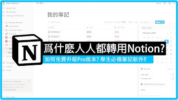 2022筆記/管理/分工/系統化首選軟件 | 爲什麽我們要轉用Notion? | 付費版免費解鎖! | Notion介紹