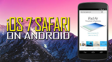 iOS 7 Safari Browser v1.6 for Android