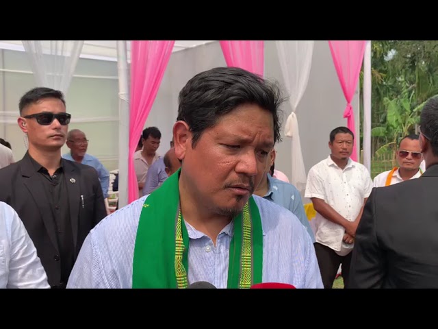 CM Conrad Sangma speaks on Shillong violence , silent on Ichamati killings , on April 11 class=