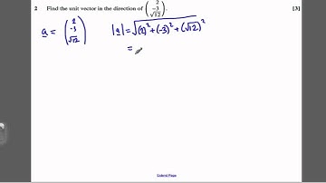 Core 4 OCR June 2011 Q2 - Vectors (14)