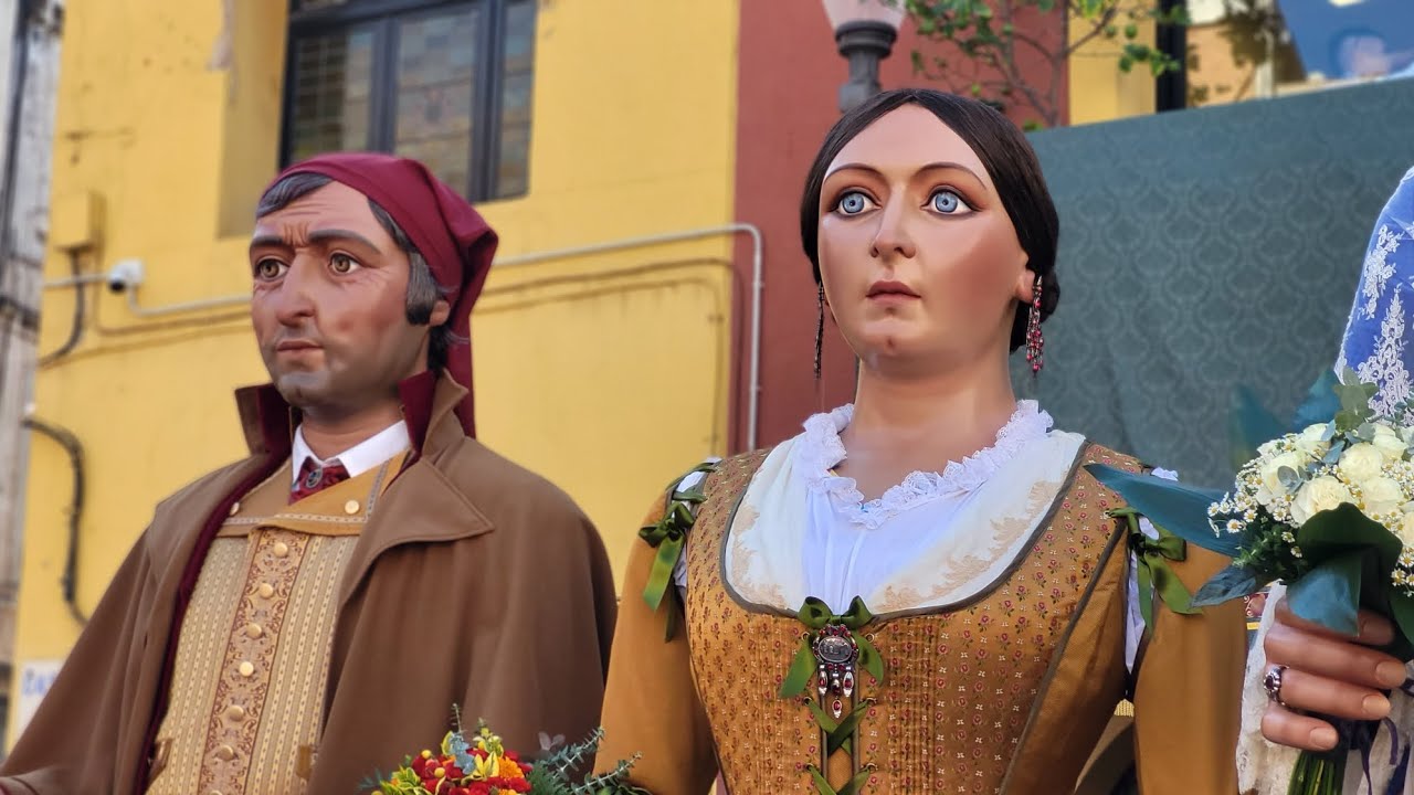 Miquel i Montserrat - Gegants de Molins de Rei - 30/09/2023