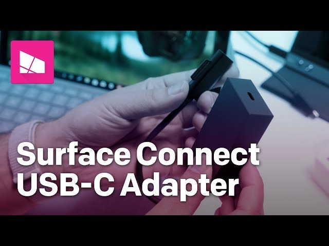 kulstof Ballade erosion Surface Connect to USB-C Adapter review - YouTube