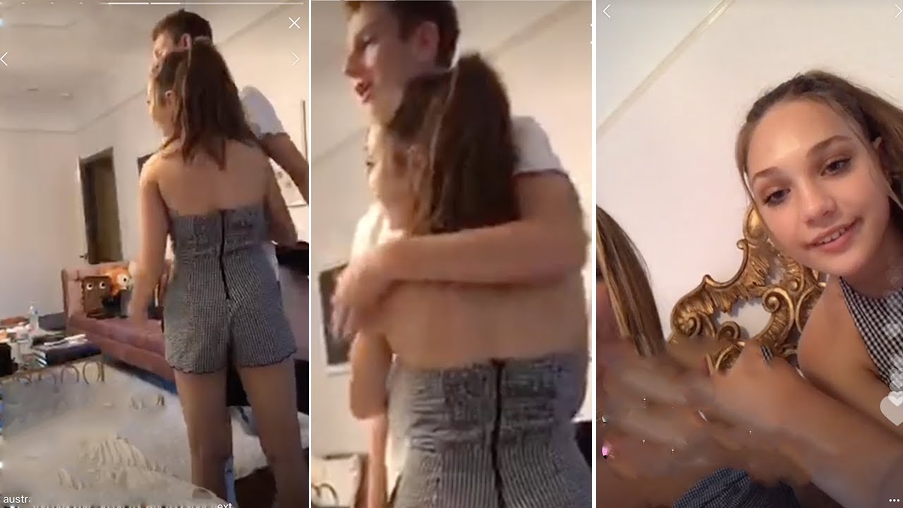 Maddie Ziegler HUGGING Her Best Friend’s Brother FULL VIDEO 