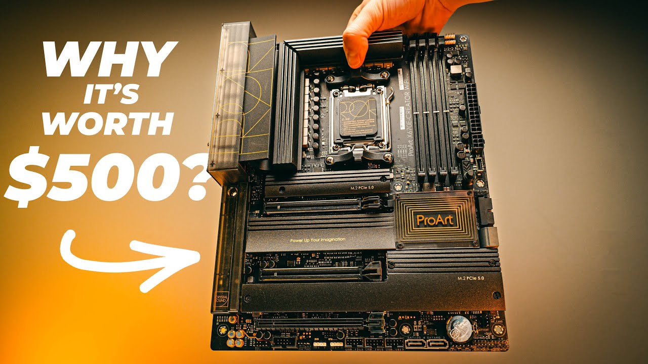 BEST Creator Motherboard for Ryzen 7000! - Asus X670E ProArt