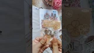 Scrapbook journaling|Traveling|aesthetic|creative journal|satisfying| viral| Hobby| blooming pages