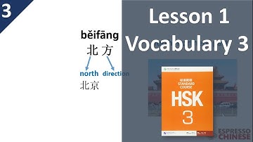 Lesson 1 Vocabulary 3 | HSK 3 Standard Course Part A – Teacher Explanation
