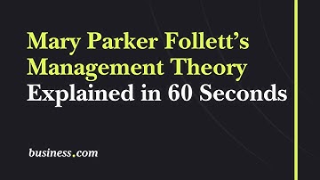 Mary Parker Follett’s Management Theory Explained in 60 Seconds