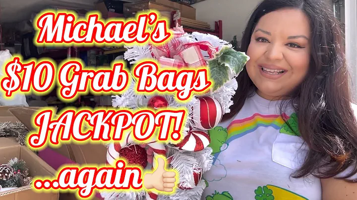 MICHAELs $10 GRAB BAGS JACKPOT AGAIN! Amazing Unbo...