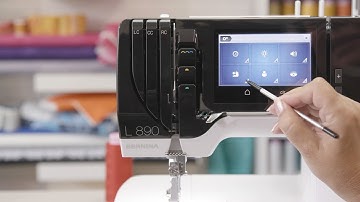 L 890 Overlocker / Coverstitch Combo: Setup Program for Personal Settings