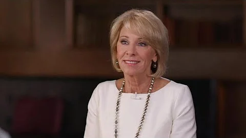 Betsy DeVos pushes back against criticism over "60...