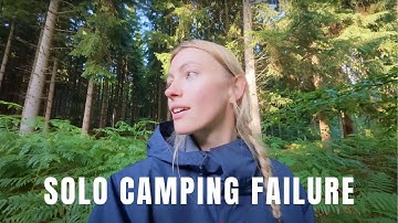 I Tried Solo Camping in Denmark... But it Didn’t Go as Planned