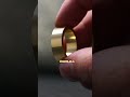 Ring Made From 18k Gold And Shredded Cash