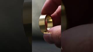 Ring Made From 18k Gold And Shredded Cash