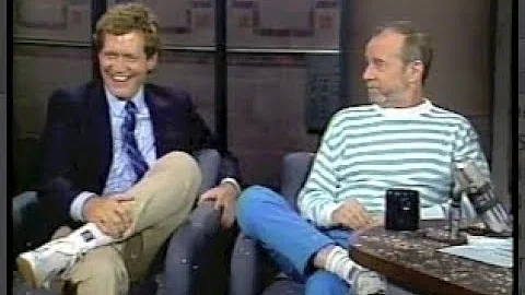 George Carlin on Letterman, Part 1 of 2: 1984-1992