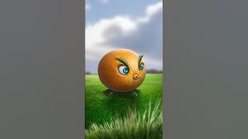 Citron - Plants Vs Zombies 🍊✨ #plantsvszombies #pvz #pvz2 #realistic #speedart #drawing