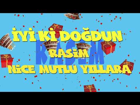 İyi ki doğdun RASİM  - İsme Özel Ankara Havası Doğum Günü Şarkısı (FULL VERSİYON) (REKLAMSIZ)