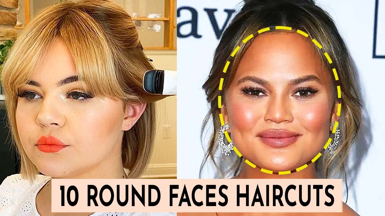 27 Flattering Hairstyles for round Faces ...