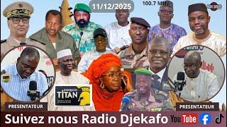 RADIO DJEKAFO DECEMBER 11 DABA TOUNKARA AND BOUBACAR TRAORÉ