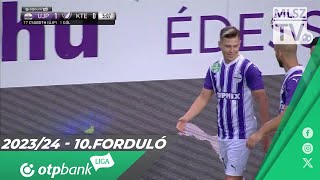 Csoboth Kevin Első Gólja Az Újpest Fc Kecskeméti Te Mérkőzésen