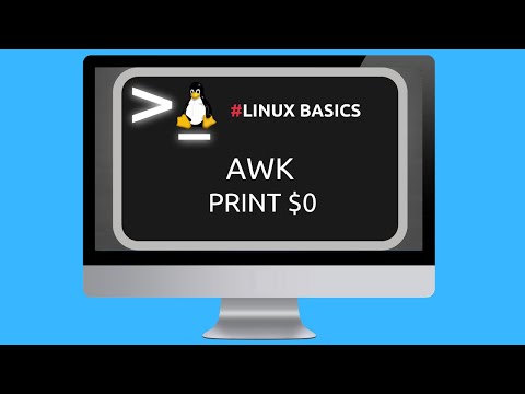 فيديو: ماذا يعني AWK Linux؟