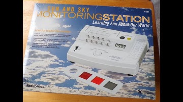 Radio Shack Sun and Sky Monitoring Station Review   Forrest Mimms