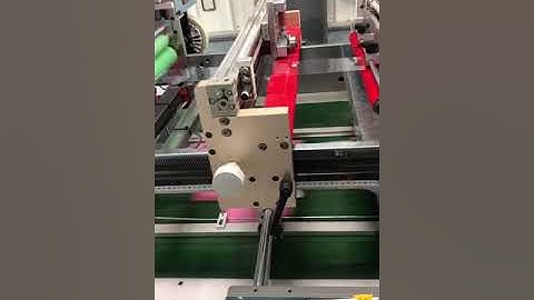 V-cut window patching machine