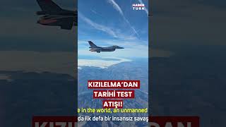 Bayraktar Kızılelmadan Dünya Havacılık Tarihinde Bir İlk Izılelma