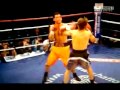 Double knockdown. Boxing