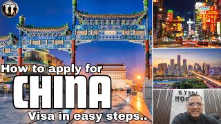 China Visa Kaise Apply Kare? 🇨🇳 Easy Step-by-Step Guide | Full Details, Watch video Before Applying