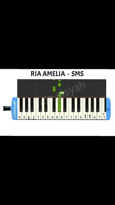 NOT ANGKA PIANIKA INTRO LAGU SMS DANGDUT | NOT ANGKA AWAL LAGU SMS