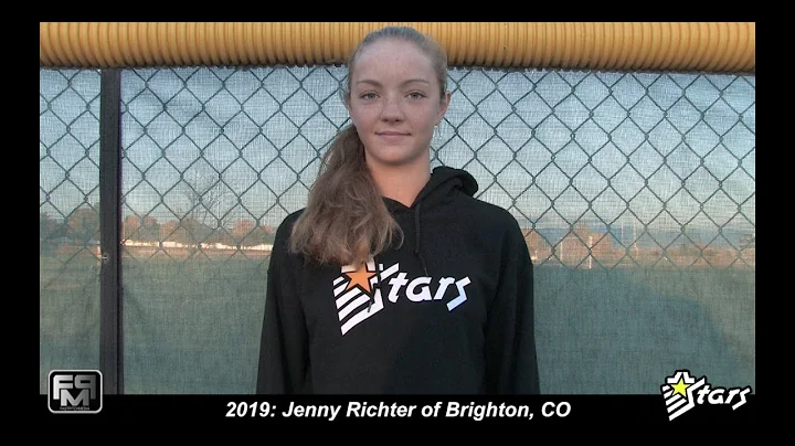 2019 Jenny Richter Outfield Softball Skills Video ...