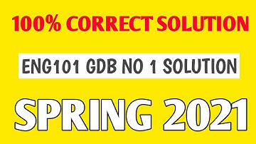 eng101gdb1solutionspring2021  ENG101 GDB 1 Solution Spring 2021 | ENG101 GDB Solution 2021