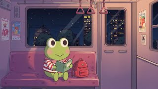 Keroppi’s Pink Train Journey 🐸 Soft Lofi for Relaxing & Studying🎧Chill Lofi Vibes to Start Your Day screenshot 4