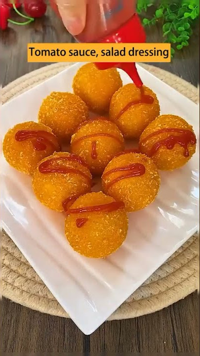 Bola-bola Kentang Mozarella (Brushed Potato Balls) 🥔🥔🥔
