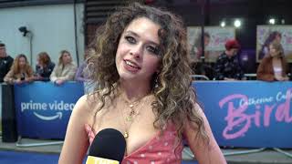 Isis Hainsworth interview on Catherine Called Birdy at London premiere