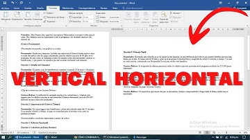 CÓMO COMBINAR HOJAS HORIZONTALES Y VERTICALES EN UN MISMO DOCUMENTO DE WORD