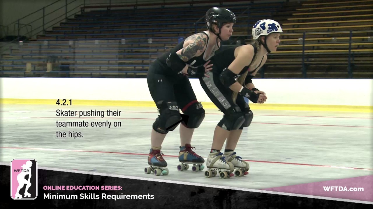 Pushes [WFTDA Online Education Series: Roller Derby Skating Skills]