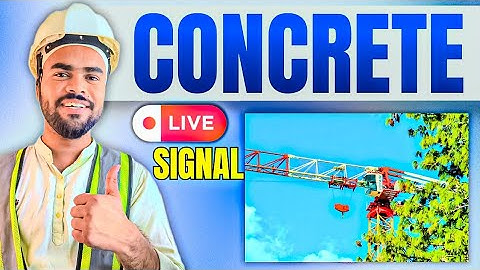 SIGNAL MAN सिग्नल कैसे देते हैं Concrete के समय | Rigger Signal Man | Tower Crane signal Man