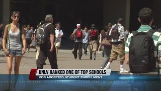 Celebrity UNLV ranked one of top schools for accepted student enrollment Wealth