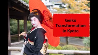 Geiko transformation with EMARSA in Kyoto, Japan