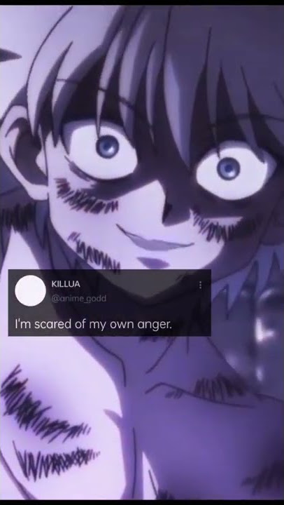 Killua's quotes | ANIME GODD | #anime #sadstatus #status #fyp #hunterxhunter