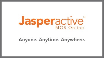 Jasperactive MOS Online - Anyone, Anytime, Anywhere.
