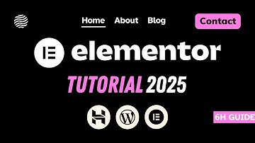 Elementor WordPress Tutorial 2025 • For Beginners • How To Make A WordPress Website