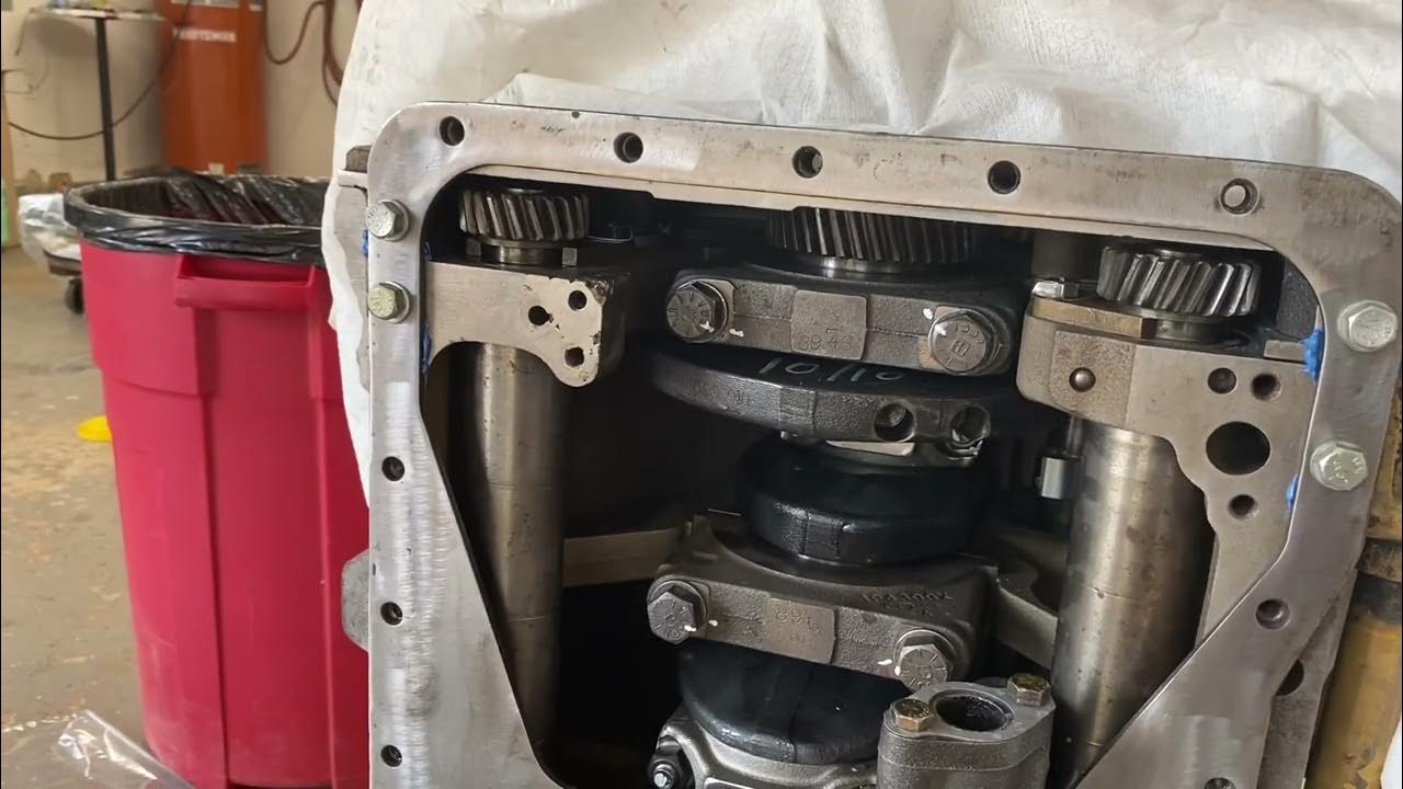 How to time balance shafts on a 3304 caterpillar YouTube