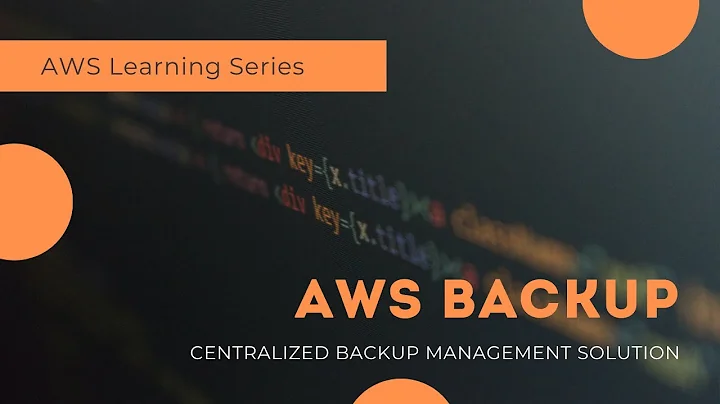 Getting Started with AWS Backup - 100% Hands On