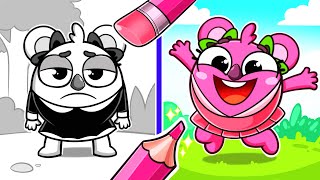 Find My Color Song 🌈 Funny Kids Songs 😻🐨🐰🦁 And Nursery Rhymes by Baby Zoo